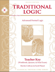Traditional Logic II Teacher Key Second Edition